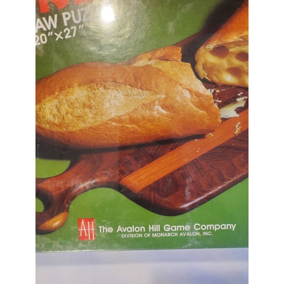 New in Box Incredible Edibles Puzzle Bread and Cheese 1000 PCs - Picture 2 of 5